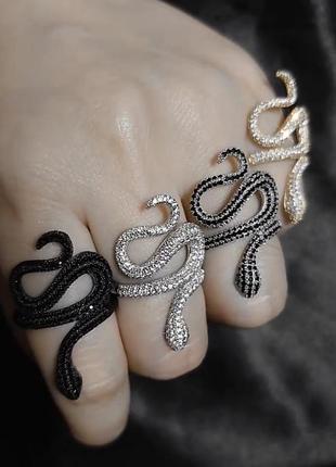 Серебряное кольцо»змея»925 проба. вес 5,65 гр.