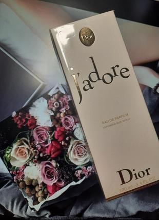 Cristian dior j'adore jadore 100мл оригінал крістіан діор жадор жіноча парфюмированна вода жіночі парфуми діор