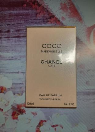 Chanel coco mademoiselle 100мл 100ml оригинал женский парфюм шанель коко мадмуазель мадмазель жіночі духи парфумована вода шанель коко