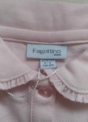 Кофтинка футболка для дівчаток fagottino2 фото