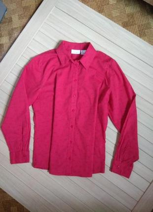 Лёгкая котоновая рубашка в якоря paola ☕ 40-42рр7 фото