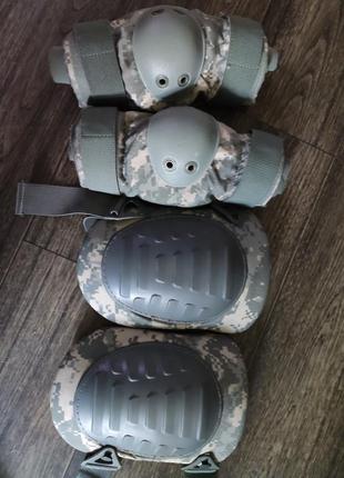 Наколінники армії сша, колір acu. піксель нові розмір універсальний s наколінники