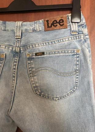 Легендарные джинсы lee/ светлые джинсы4 фото