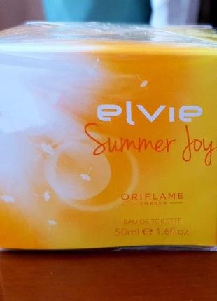 Жіноча туалетна вода oriflame elvie summer joy 50ml