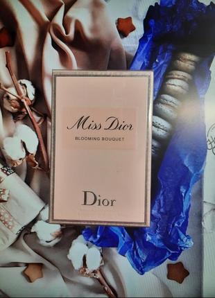 Miss dior blooming bouquet 100мл місс міс діор блумінг букет жіноча парфумована вода туалетна вода оригінал міс діор блумінг букет діор