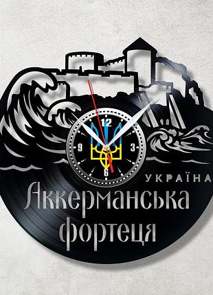 Аккерманська фортеця годинник замки україни вініловий годинник український сувенір годинники настінні 30 см