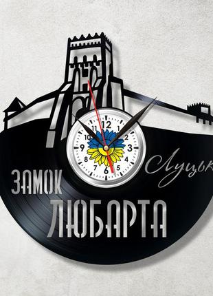 Город луцк замок любарта часы на стену луцк часы виниловые часы города украины часы украина размер 30см2 фото