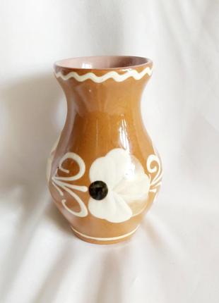Ваза васильківська майолика керамическая майоліка винтажная