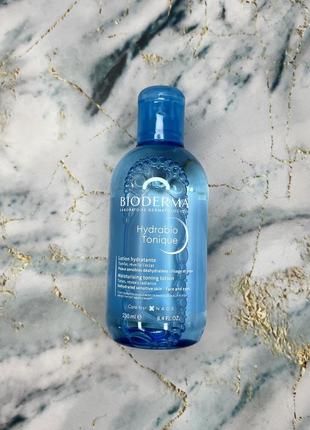 Bioderma hydrabio tonique 250 мл tonic moisturizing lotion зволожуючий лосьйон-тонік1 фото