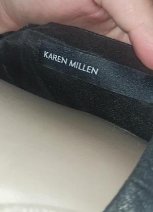 Сексуальне плаття з шкіряними вставками облигающее karen millen2 фото