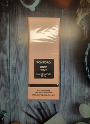 Tom ford rose prick 50мл том форд роуз прик оригинал роза прік унісекс жіночий парфум чоловічий оригінал унисекс женская парфюмированная вода духи