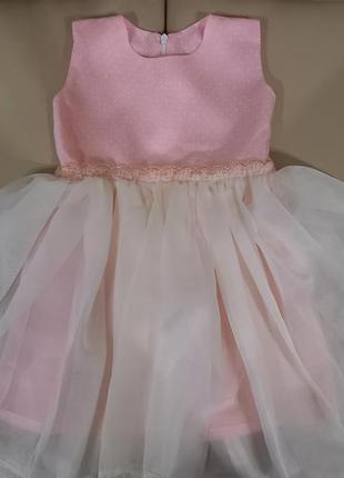 Чудесное, нежное платье для девочки.
