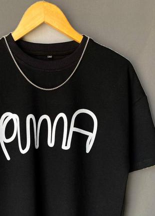 Чоловіча оверсайз футболка puma2 фото