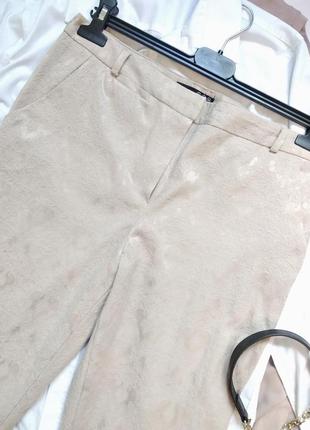 Шикарные бежевые брюки размер m-xl4 фото