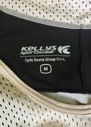 Велошорты kellys sportswear на лямках велосипедки с памперсом7 фото