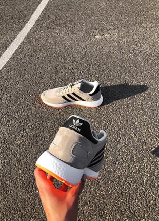 Adidas iniki beige/black/orange
 мужские кроссовки адидас иники6 фото