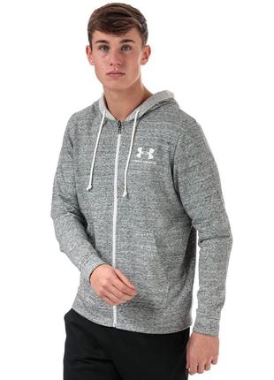 Under armour sportstyle terry full zip 1345776-112 толстовка кофта худі оригінал реглан - s1 фото