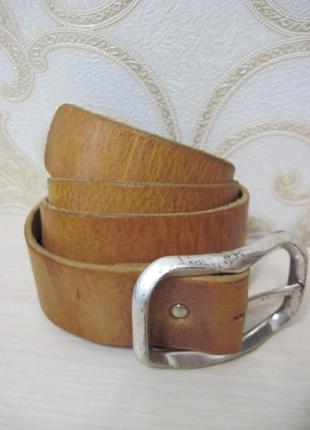Ремень bekaloo, франция, натуральная кожа