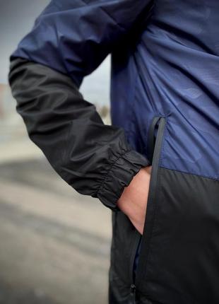 Ветровка мужская синий камуфляж/ куртка осень