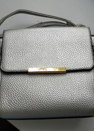 Сумка срібного кольору 4