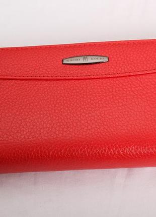 Гаманець на блискавці, натуральна шкіра