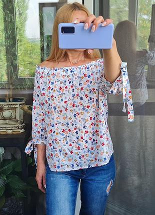 Женская хлопковая блуза/топ falmer heritage