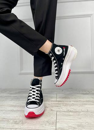 Кеди жіночі конверс top converse Run Star Hike für Frauens4 фото