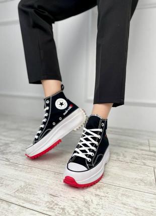 Кеди жіночі конверс top converse Run Star Hike für Frauens3 фото