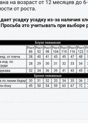 Тепла піжама з начосом8 фото