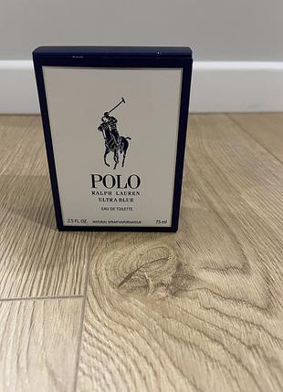 Ralph lauren polo ultra blue туалетна вода чоловіча, 75 ml