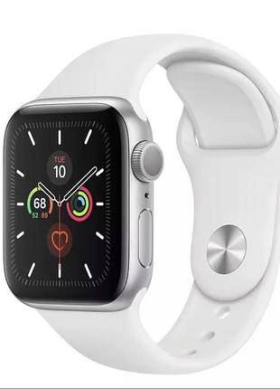 Силіконовий ремішок синій білий бордовий на apple watch 38/40/41 se2 фото