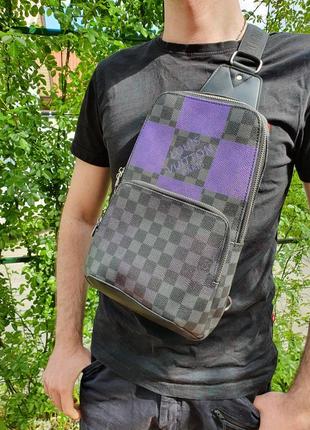 Чоловіча сумка слінг на груди / чоловіча сумка слінг на груди