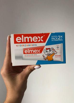 Дитяча зубна паста elmex kinder від 2-6 років