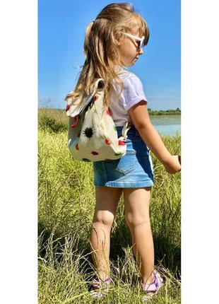 Рюкзачок дитячий для прогулянок гобеленовий limaso