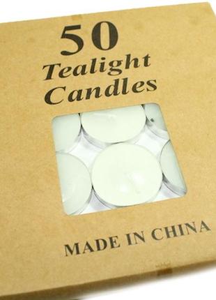 Свічки таблетка 50шт/3.5 см/5мм