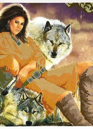 Схема для вишивання бісером на габардині/атласі з підклеєним флізом а3:ба3-439