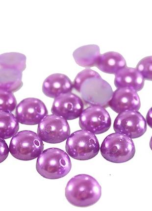 Напівбусини пришивні 100гр/10мм:бузковий