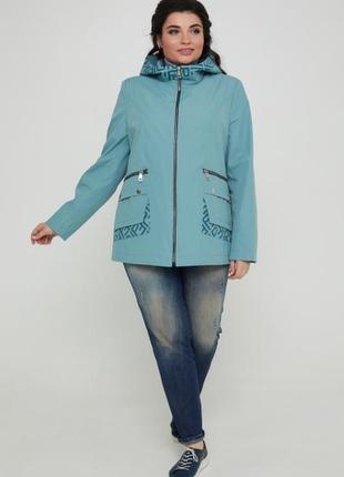 Ветровка с капюшоном, куртка демисезонная, дождевик (последний размер)6 фото