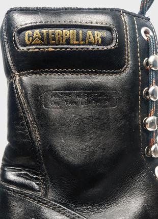 Caterpillar cat кожаные черные ботинки (оригинал) 39 р7 фото