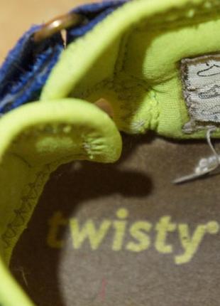 Twisty шкіряні босоніжки 30 р 19см устілка сандалі босоніжки сандалії6 фото