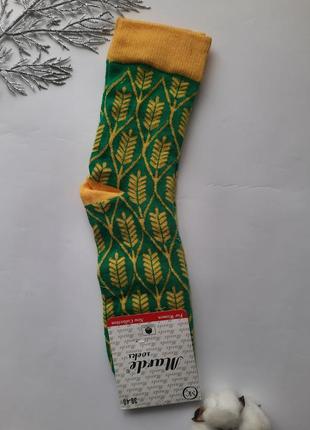 Набір шкарпетки жіночі високі яскраві  туреччина преміум якість