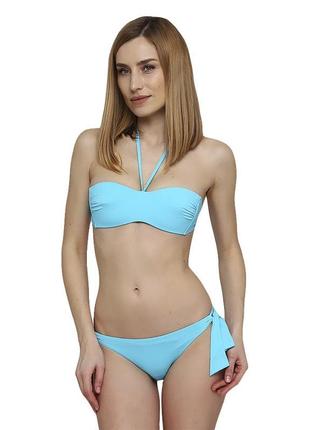 Жіночий роздільний купальник бірюзового кольору atlantic beach 32521