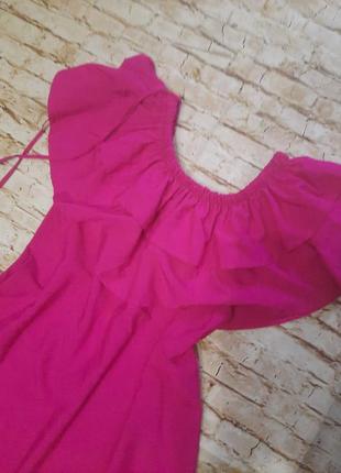 Літній сарафан, літня сукня, рожева сукня, фуксія