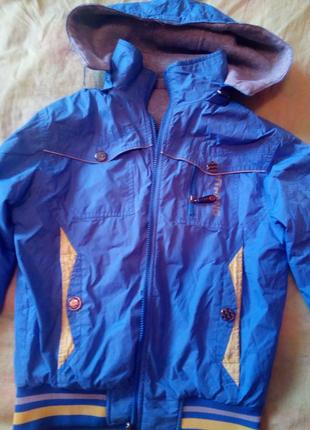 Осіння куртка для хлопчика 10-13год.