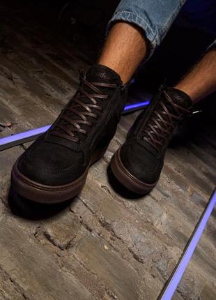 ✔️мужские ботинки коричнево-черные2 фото