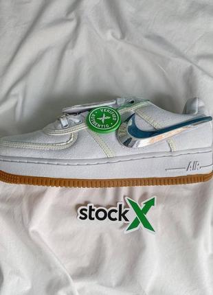 Кросівки жіночі nike air force 1 white 8