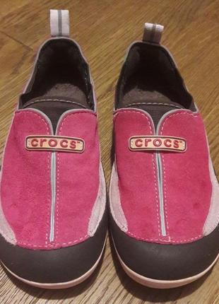 Crocs туфлі,мокассины ориг.j1 (31-32 р.)