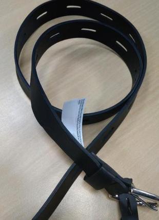 Пояс, ремінь, жіночий, чоловічий, чорний, поліуретан, перфорований, c&a, розмір s, 21734