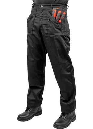 Робочі штани чорні portwest s887 action workwear trousers black dickies redhawk carhartt pants4 фото
