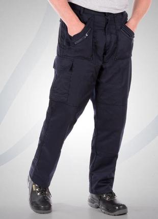 Робочі штани чорні portwest s887 action workwear trousers black dickies redhawk carhartt pants2 фото